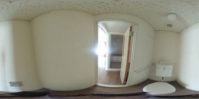 パノラマ画像トイレ