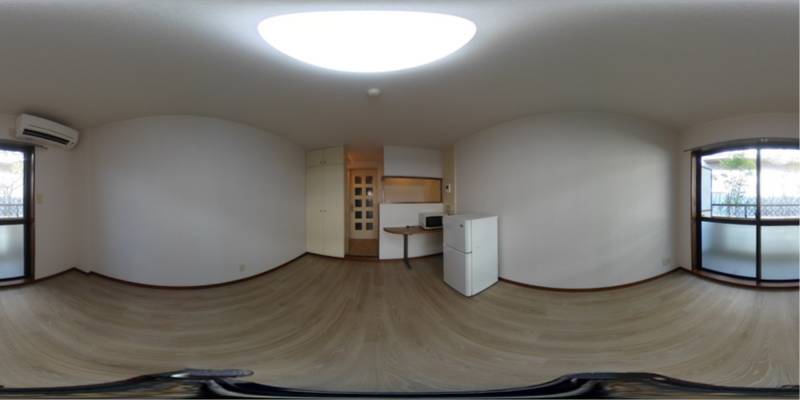 パノラマ画像リビング