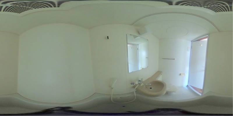 パノラマ画像バスルーム