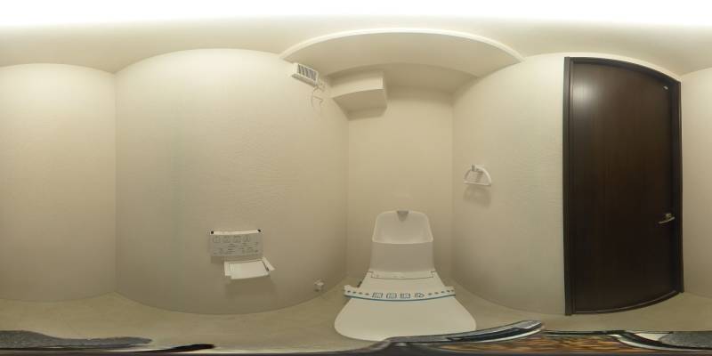 パノラマ画像トイレ