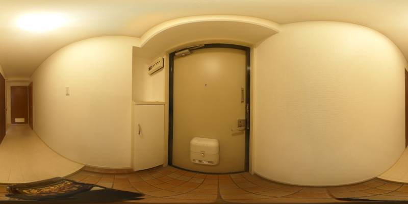 パノラマ画像玄関