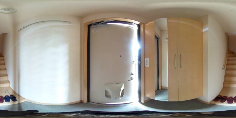 パノラマ画像玄関