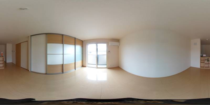 パノラマ画像リビング