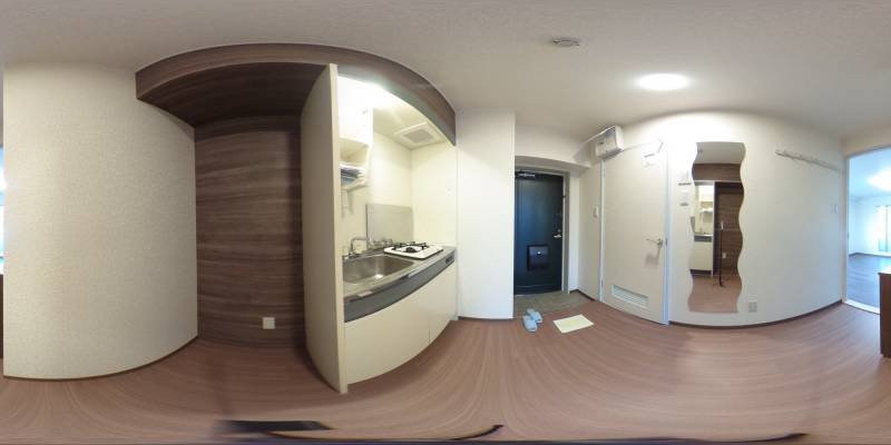 パノラマ画像キッチン