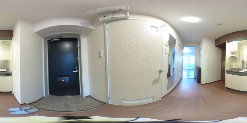 パノラマ画像玄関