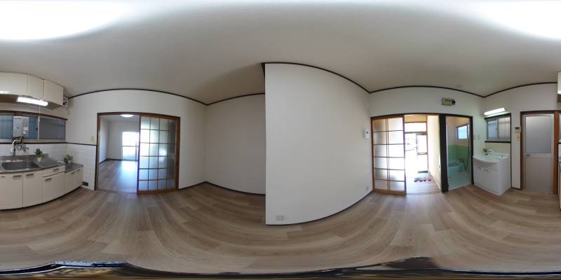 パノラマ画像リビング