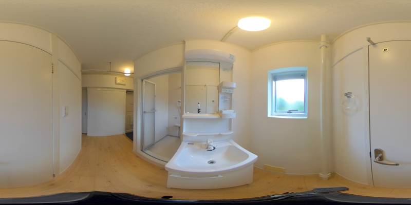 パノラマ画像洗面所