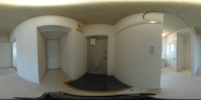 パノラマ画像玄関