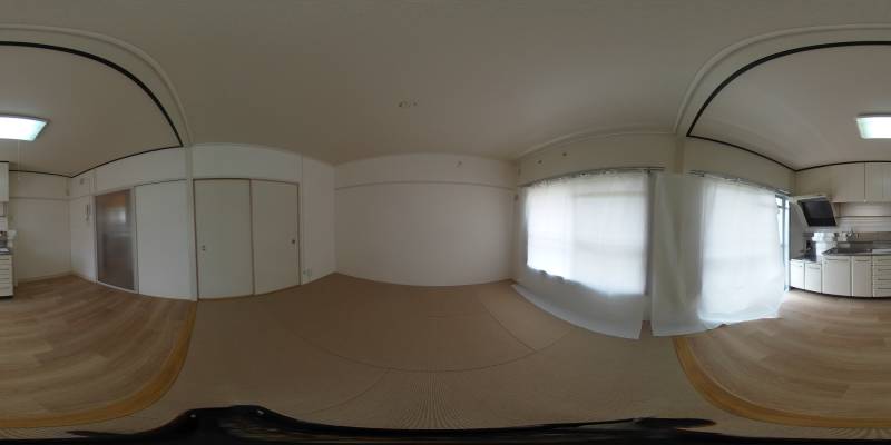 パノラマ画像リビング