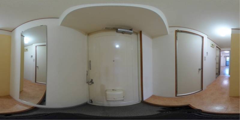 パノラマ画像玄関