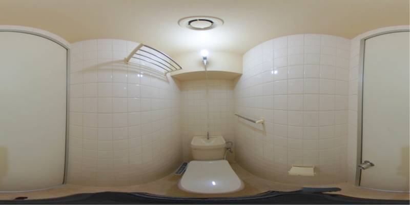 パノラマ画像トイレ