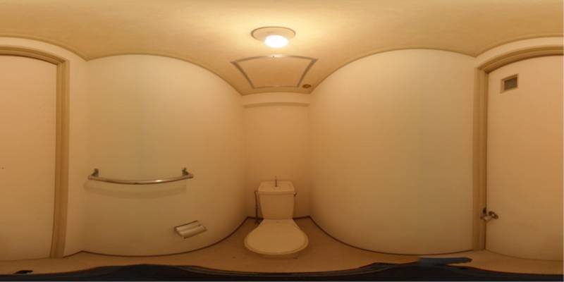 パノラマ画像トイレ