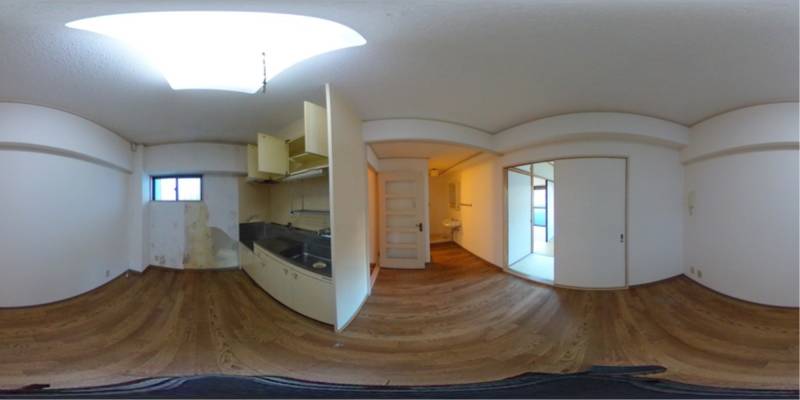 パノラマ画像リビング