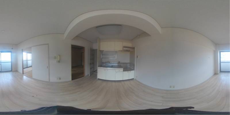 パノラマ画像ダイニング