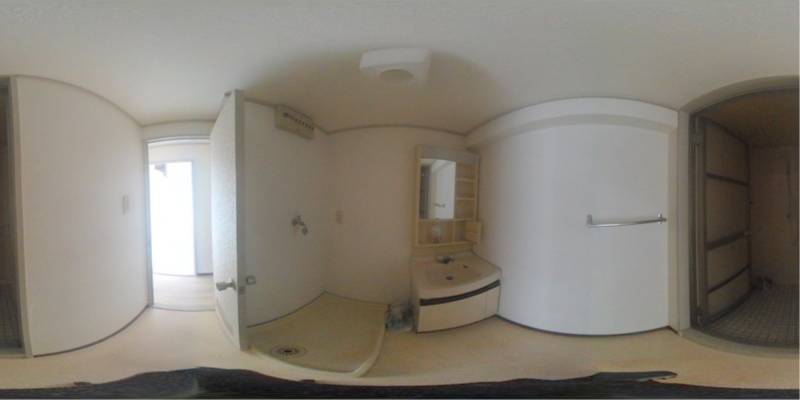 パノラマ画像洗面所