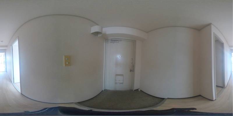 パノラマ画像玄関