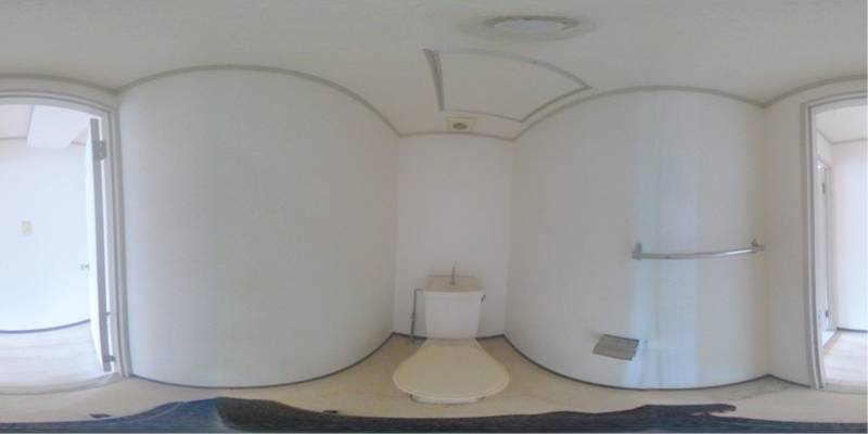 パノラマ画像トイレ