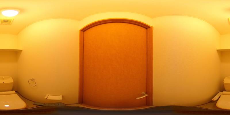 パノラマ画像トイレ