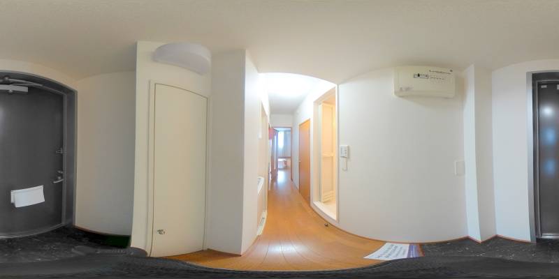 パノラマ画像玄関