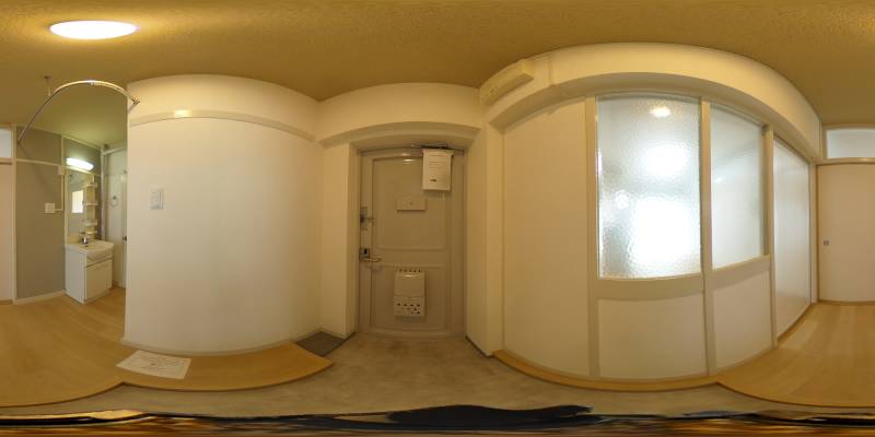 パノラマ画像玄関