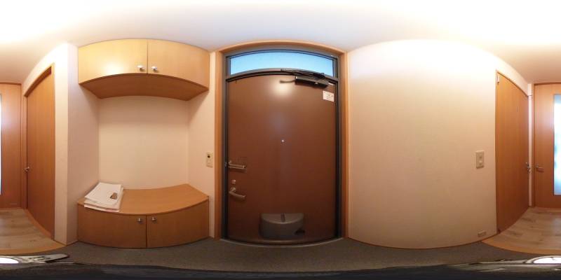 パノラマ画像玄関