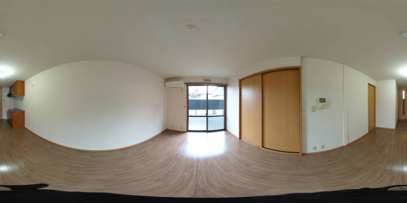 パノラマ画像リビング