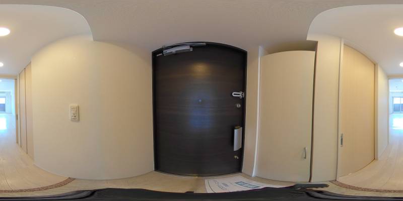 パノラマ画像玄関