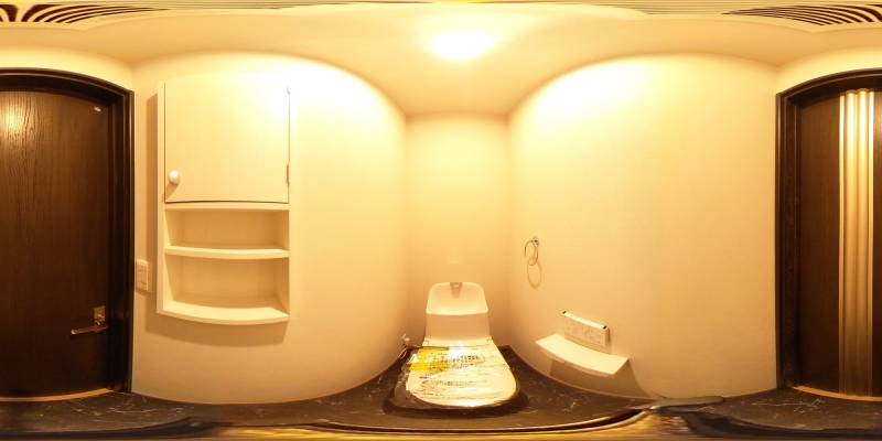 パノラマ画像トイレ