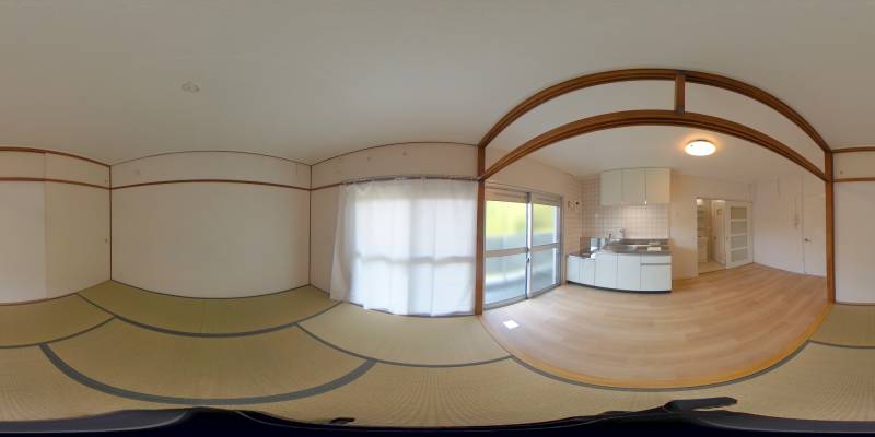 パノラマ画像リビング