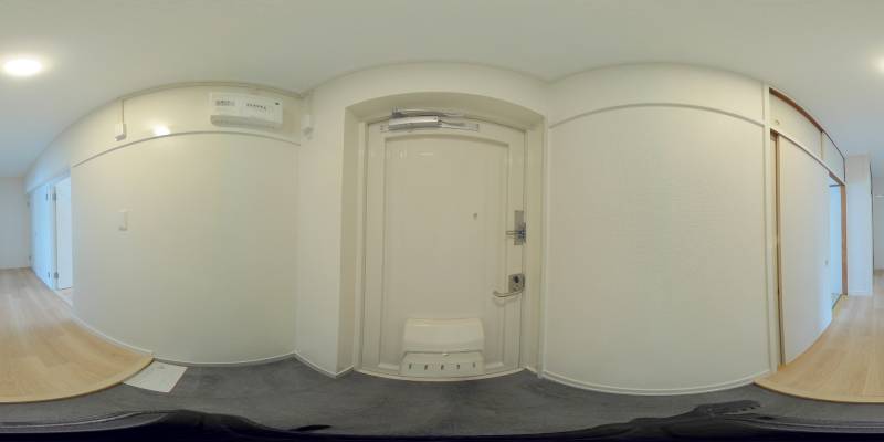 パノラマ画像玄関