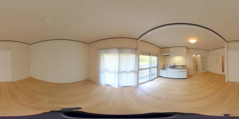 パノラマ画像リビング