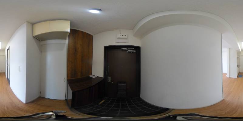 パノラマ画像玄関