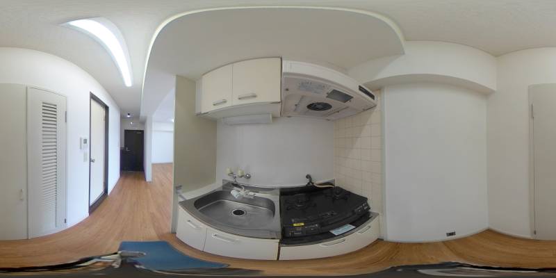 パノラマ画像キッチン