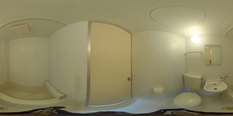 パノラマ画像バスルーム