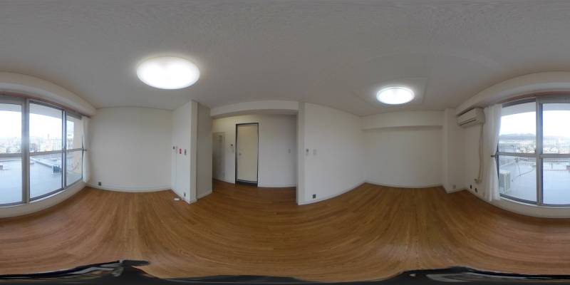 パノラマ画像洋室