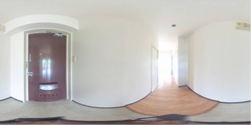 パノラマ画像玄関