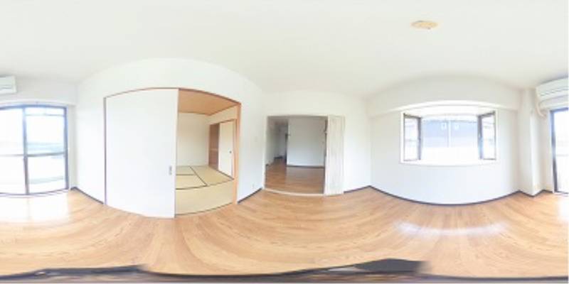 パノラマ画像洋室