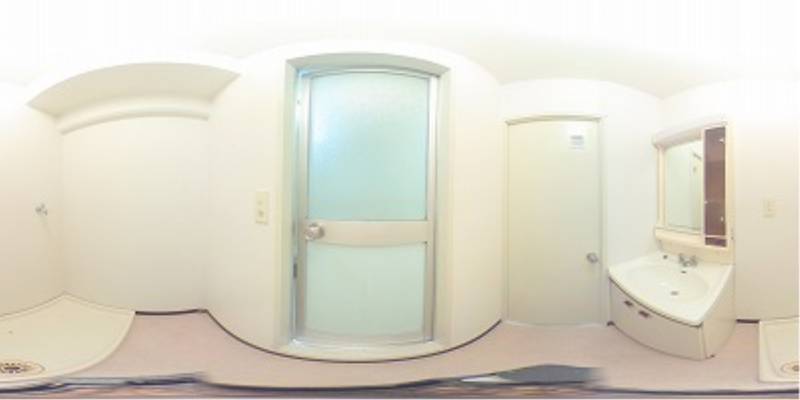 パノラマ画像洗面所