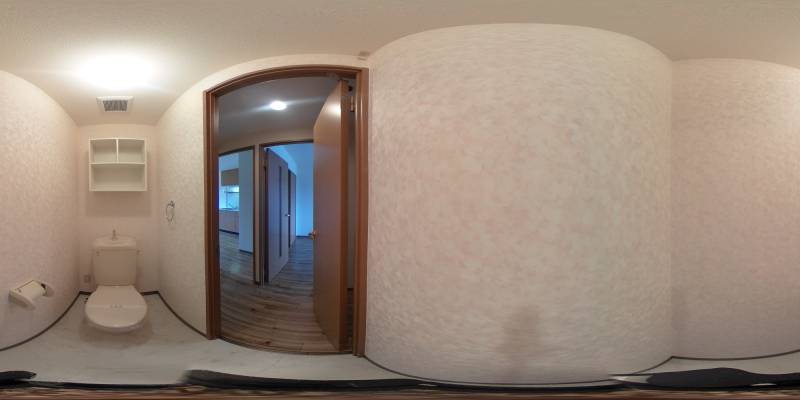 パノラマ画像トイレ