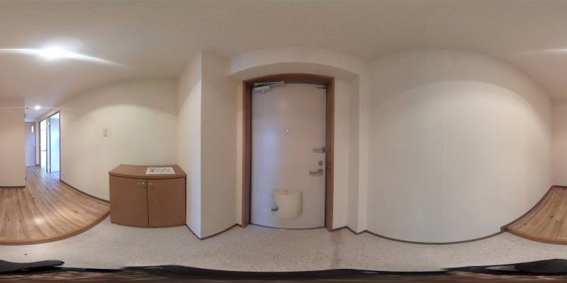 パノラマ画像玄関