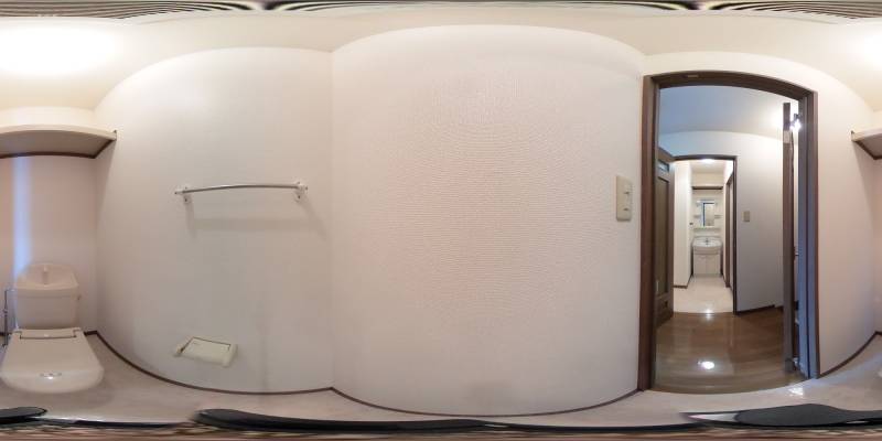 パノラマ画像トイレ