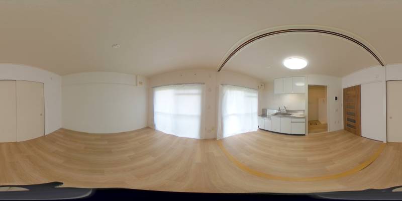 パノラマ画像リビング