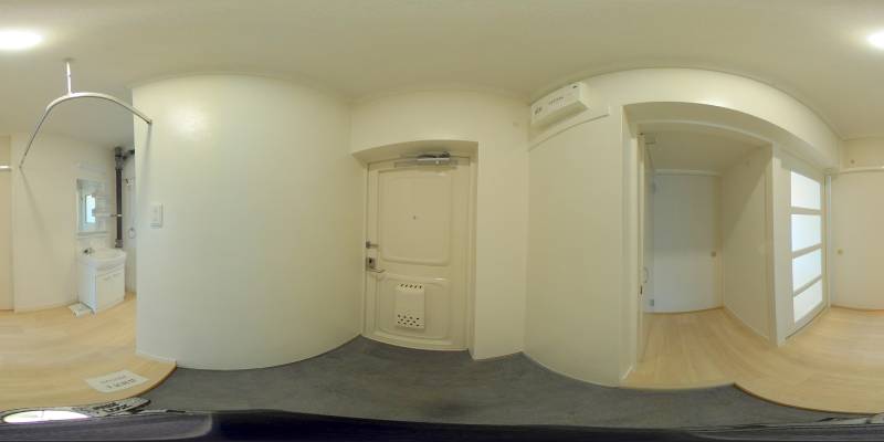 パノラマ画像玄関