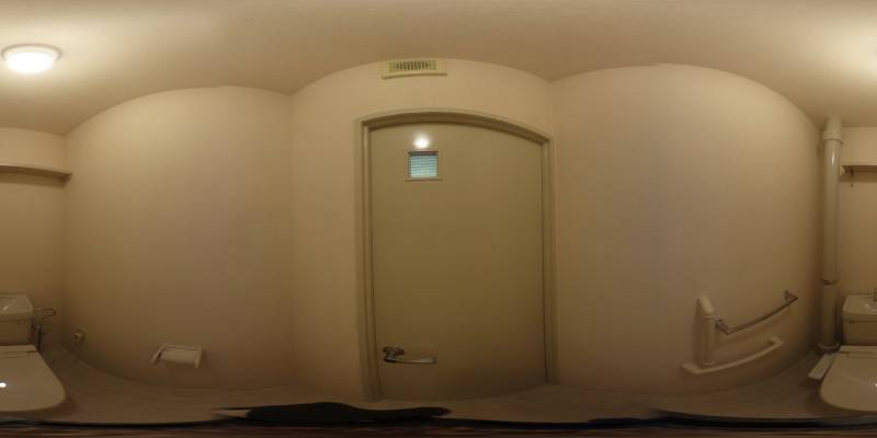 パノラマ画像トイレ