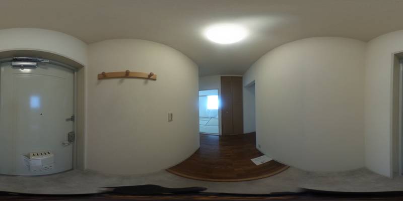 パノラマ画像玄関