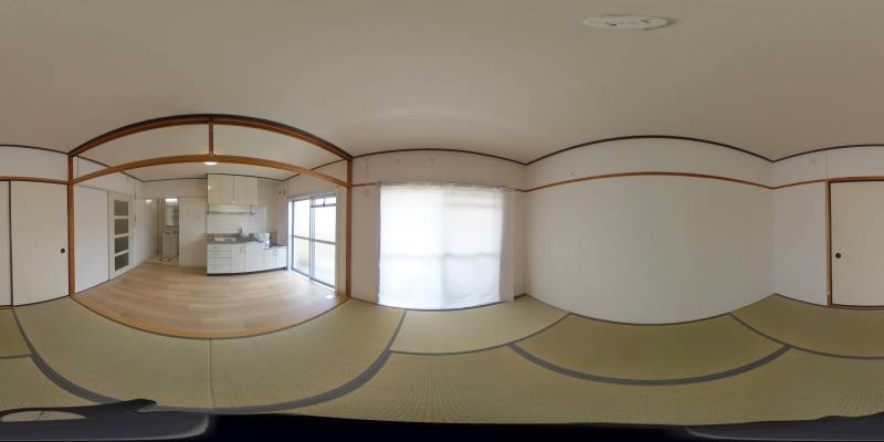 パノラマ画像リビング