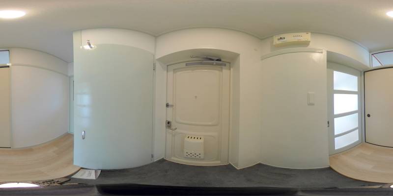 パノラマ画像玄関