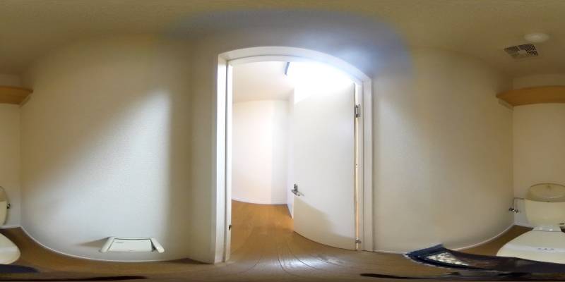 パノラマ画像トイレ