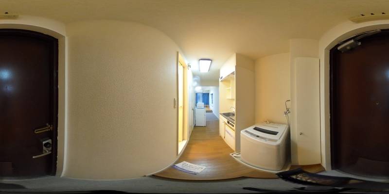 パノラマ画像玄関