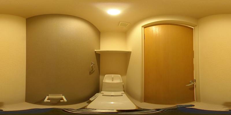 パノラマ画像トイレ